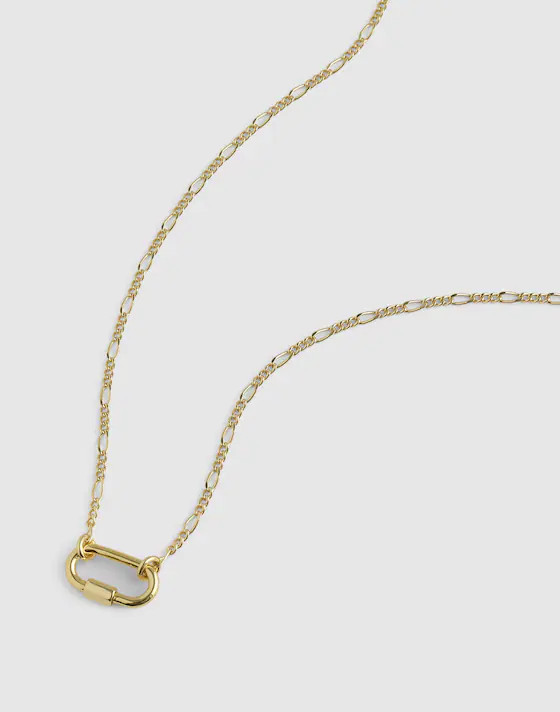 Dainty Carabiner Necklace | Madewell
