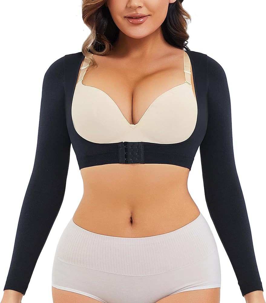 LODAY Upper Arm Shaper for Women Faja Post Surgery Slimming Compression Sleeves Shapewear Tops | Amazon (US)