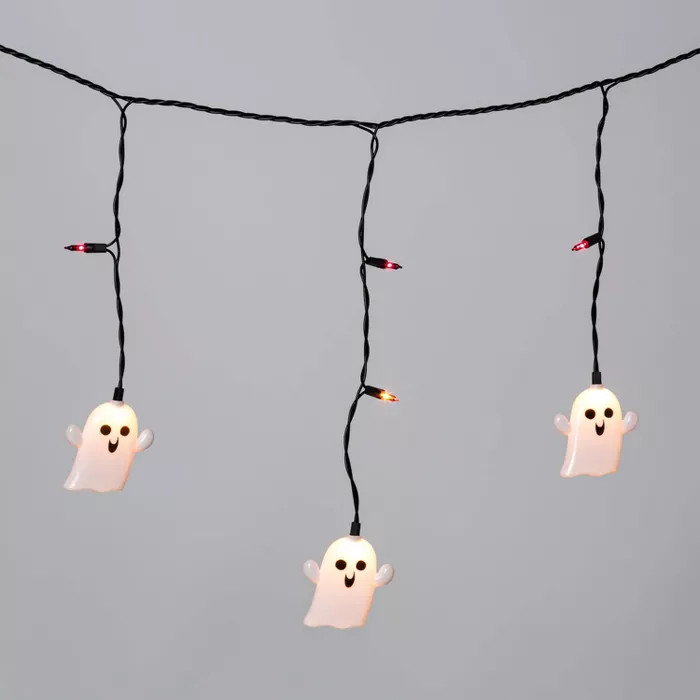 25ct Ghost Icicle Incandescent Novelty String Lights - Hyde & EEK! Boutique™ | Target