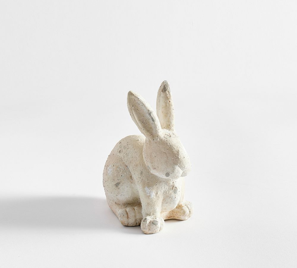 Handcrafted Terracotta Bunny Sculptures | Pottery Barn (US)