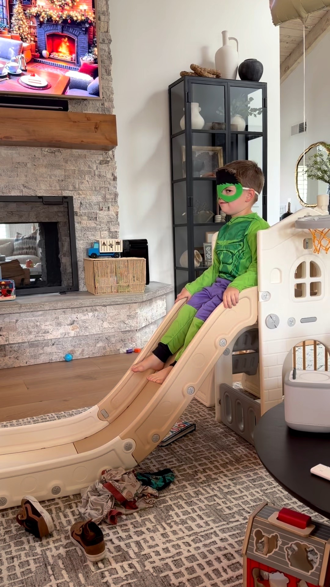 Big into imaginary play and dress up. Sharing this cute toddler dress up trunk, as well as this camping and tent set. Also sharing the link to this baby and toddler slide 

#LTKGiftGuide #LTKFindsUnder100 #LTKKids