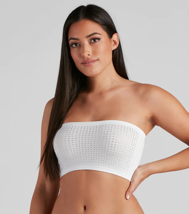 Subtle Glam Rhinestone Bandeau | Windsor Stores