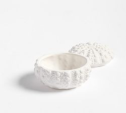 Coral Lidded Catchall Box | Pottery Barn (US)