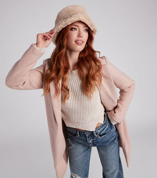Cozy Vibes Faux Fur Bucket Hat | Windsor Stores