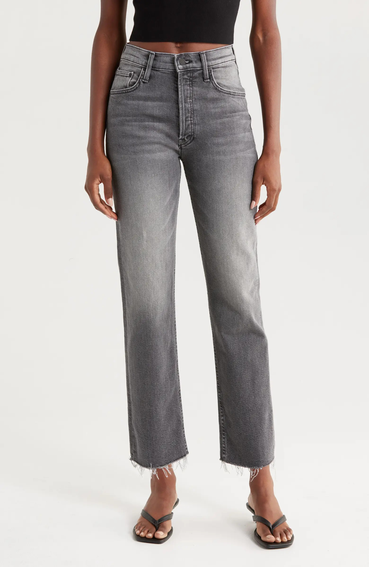 MOTHER The Tomcat Fray Ankle Jeans | Nordstrom | Nordstrom