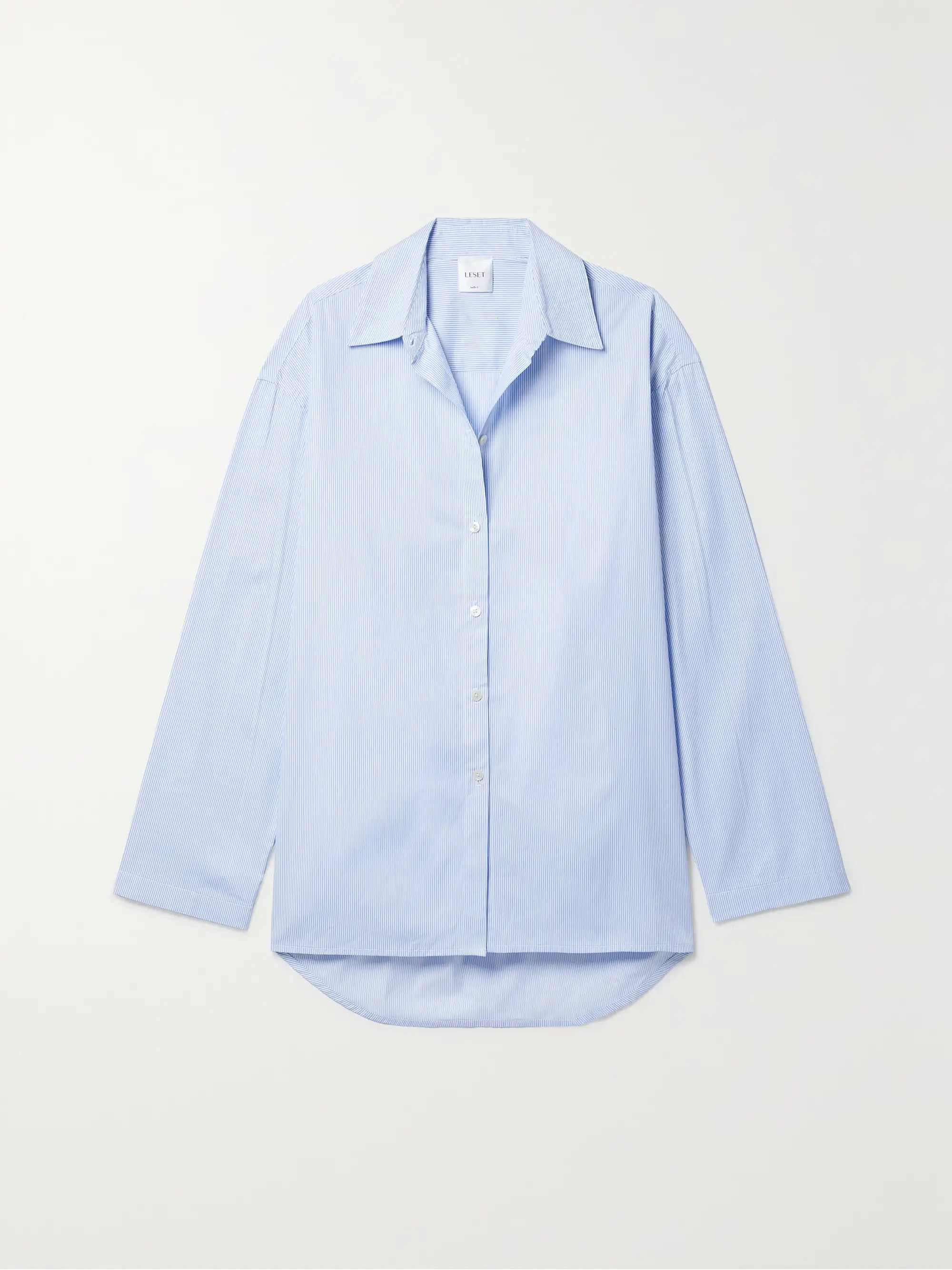 Yoshi striped cotton-poplin shirt | NET-A-PORTER (UK & EU)