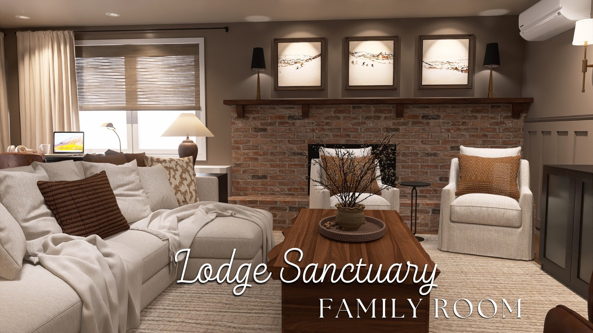 Designed by Jackie
Lodge Sanctuary Family Room

#LTKmomlife #LTKSeasonal #LTKHome