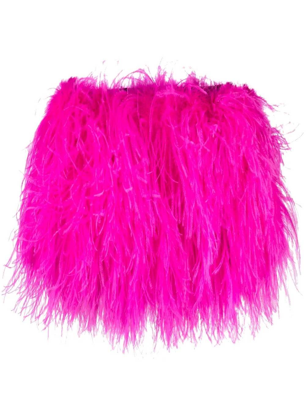 STYLAND Strapless Feather Top - Farfetch | Farfetch Global