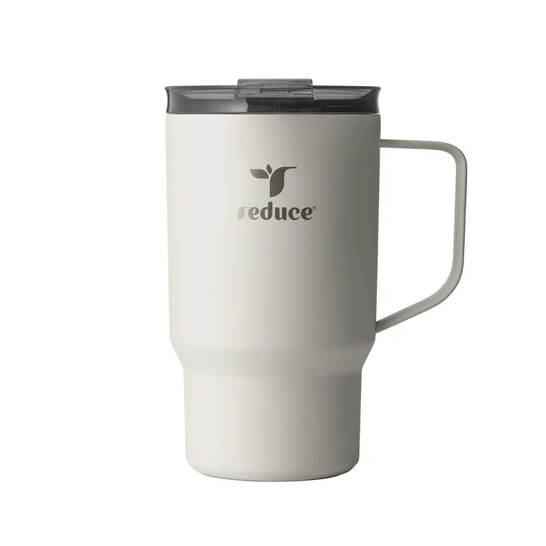 Reduce Hot1 18 oz Stainless Steel Insulated Tumbler with Adjustable Flow Lid \u2013 Linen | Walmart (US)