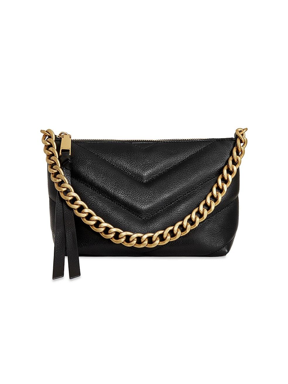 Edie Quilted Leather Chain Crossbody Bag | Saks Fifth Avenue