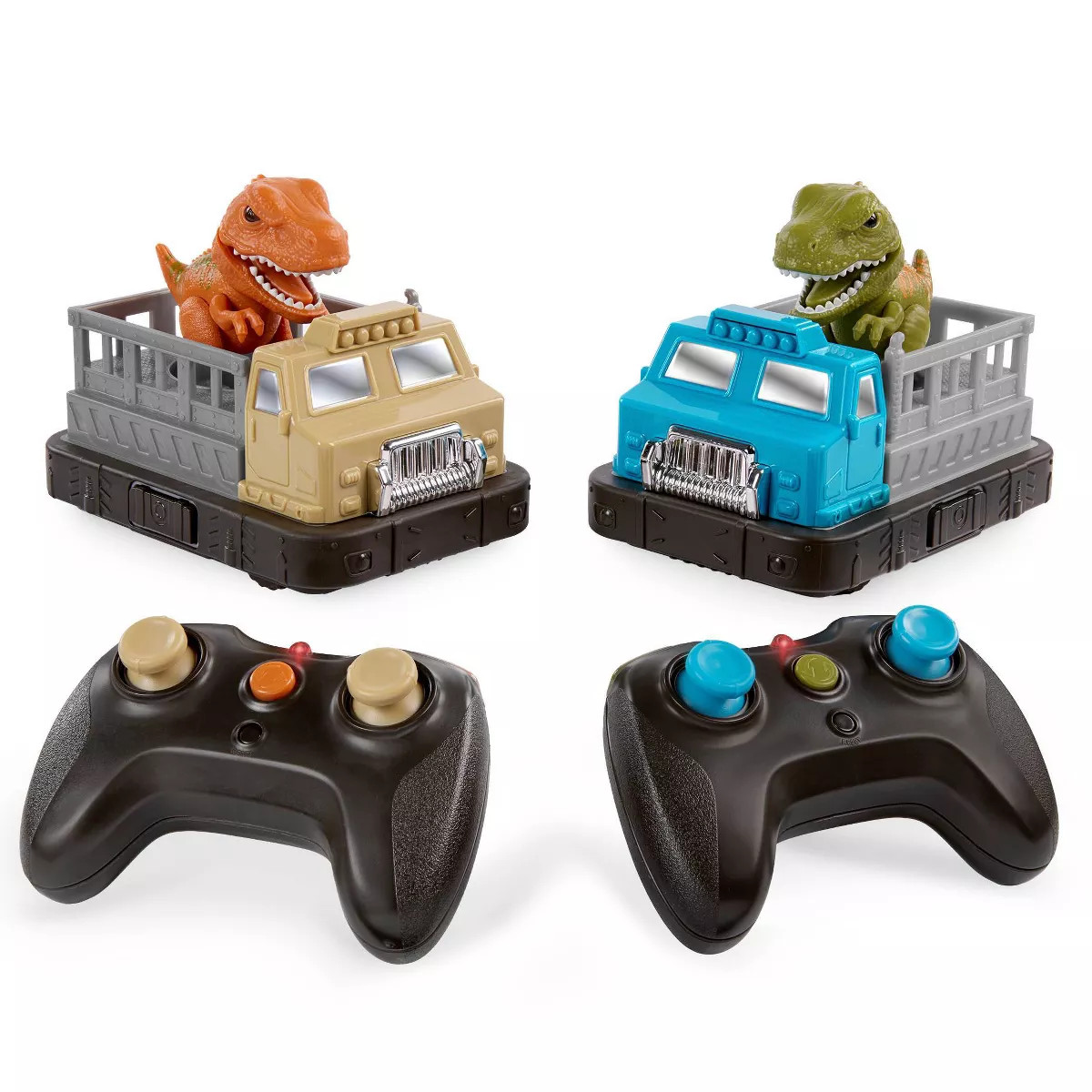 TERRA by Battat Remote Control Bumper Cars Set - Dinosaur | Target