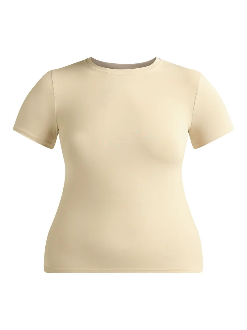 Joyspun Women's Everyday Seamless T-Shirt, Sizes S-3XL | Walmart (US)