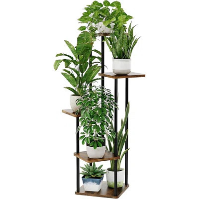Tiered Plant Stand For Indoor Plants Multi-Tier Corner Shelf For Living Room Bedroom Balcony Space Saving Flower Display Holder | Wayfair North America