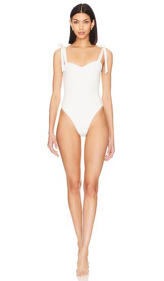 Mirella One Piece in White | Revolve Clothing (Global)