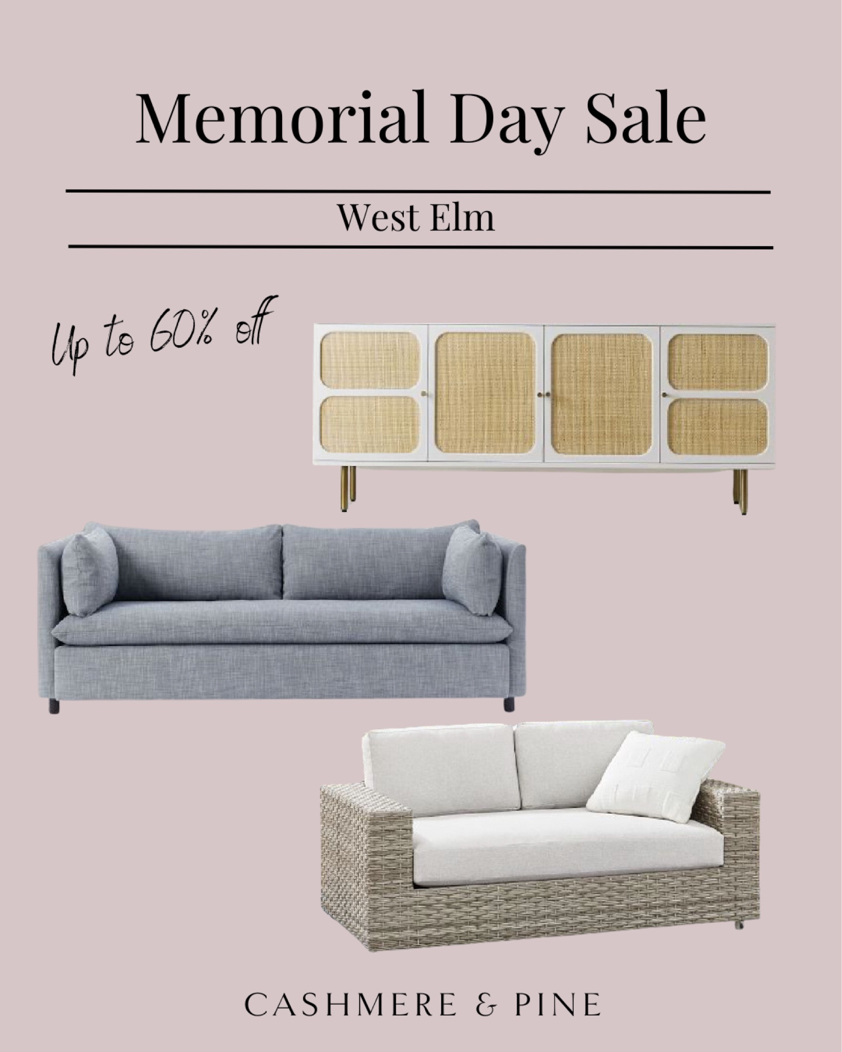 Memorial Day sale West Elm!! Up to 60% off!!

#LTKSeasonal #LTKhome #LTKsalealert