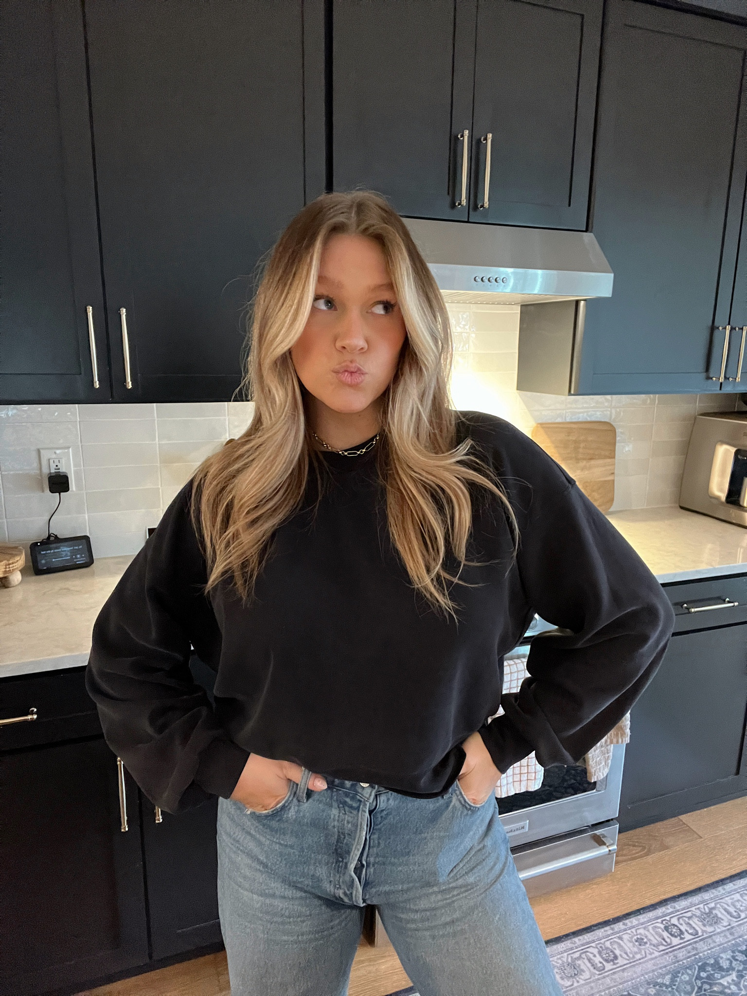 Perfectly Oversized Cropped Crew … curated on LTK