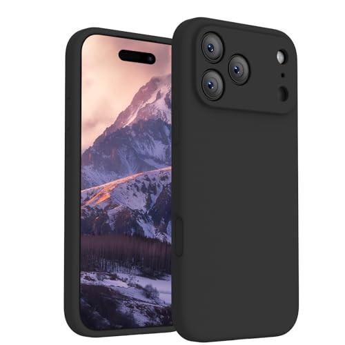 FireNova Magnetic for iPhone 17 Pro Max Case, Compatible with MagSafe, [Integrated Silicone Camera Control Button] [Camera Protection] Anti-Scratch Microfiber Lining Phone Case, 6.9", Black | Amazon (US)