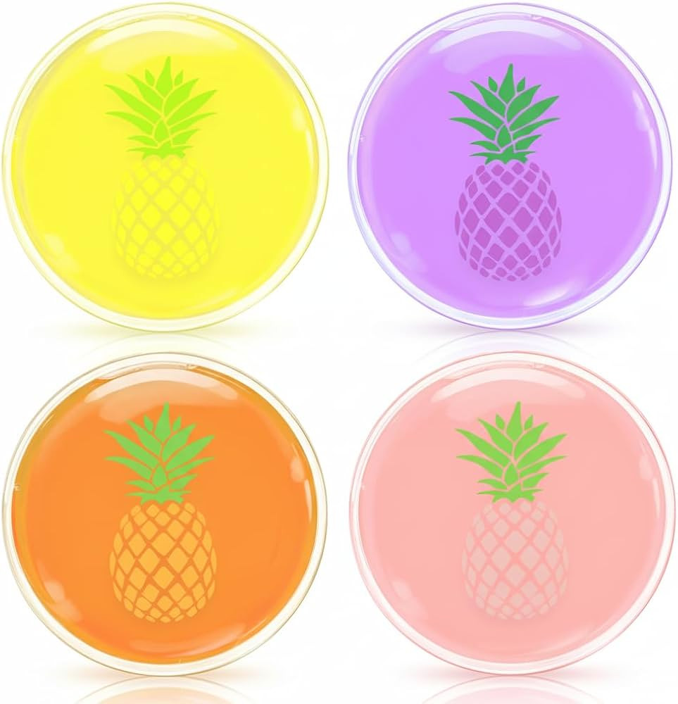 Pineapple Ice Pack for IVF, Gel Ice Pack Perfect for IVF Shots, Cold Compress Pain Relief, Hot Co... | Amazon (US)