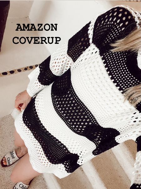 Amazon crochet coverup under $40- such good quality for the price and I’m wearing a size small

#LTKstyletip #LTKfindsunder50