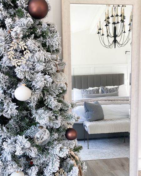 How beautiful is this King of Christmas flocked faux tree! I absolutely love our King of Christmas trees. They’re amazing quality, hold up from year to year, and worth the price point in my opinion. Linking the two trees we have! Both are on sale too!

#LTKhome #LTKsalealert