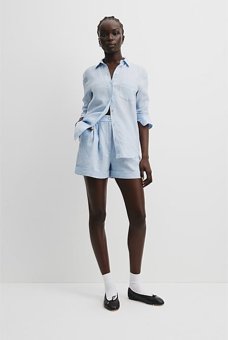 Organically Grown Linen Shirt | Country Road