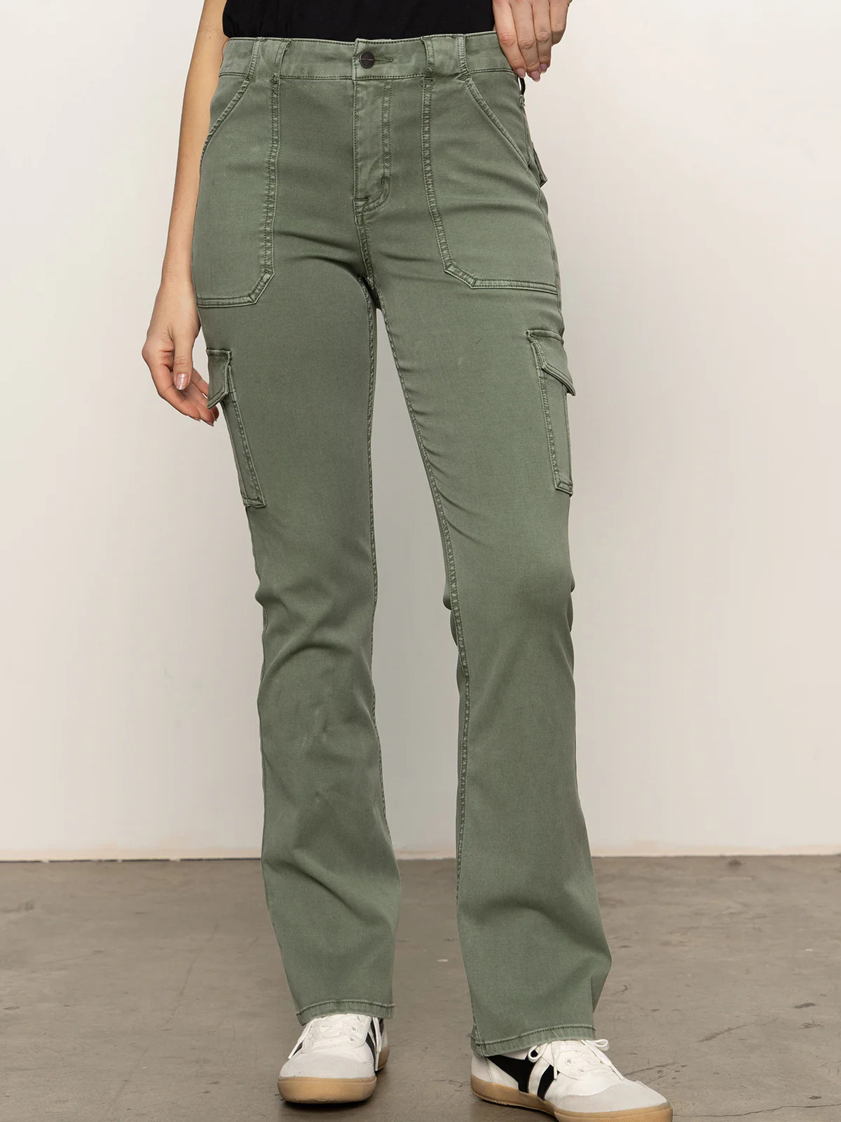 Sculpted Hayden Bootcut Pant Dark Spruce | Sanctuary Clothing