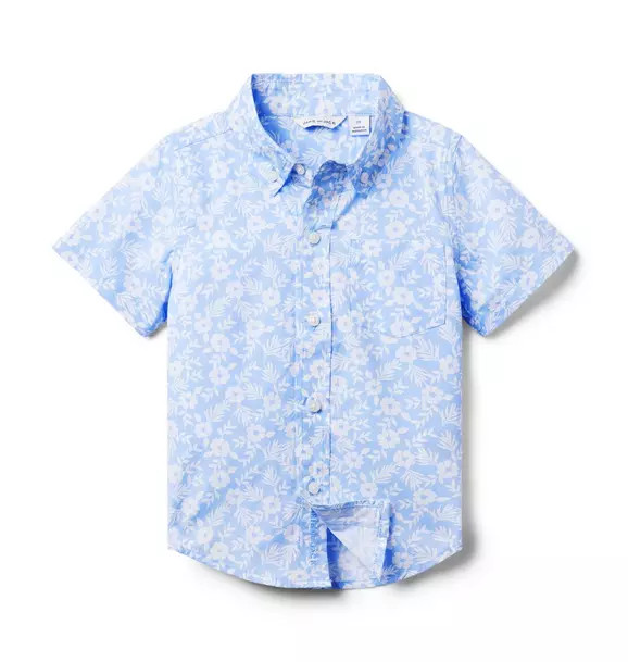 Floral Poplin Shirt | Janie and Jack