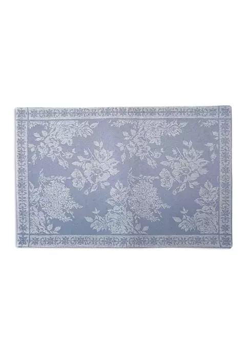Tonal Jacquard Floral Placemat | Belk