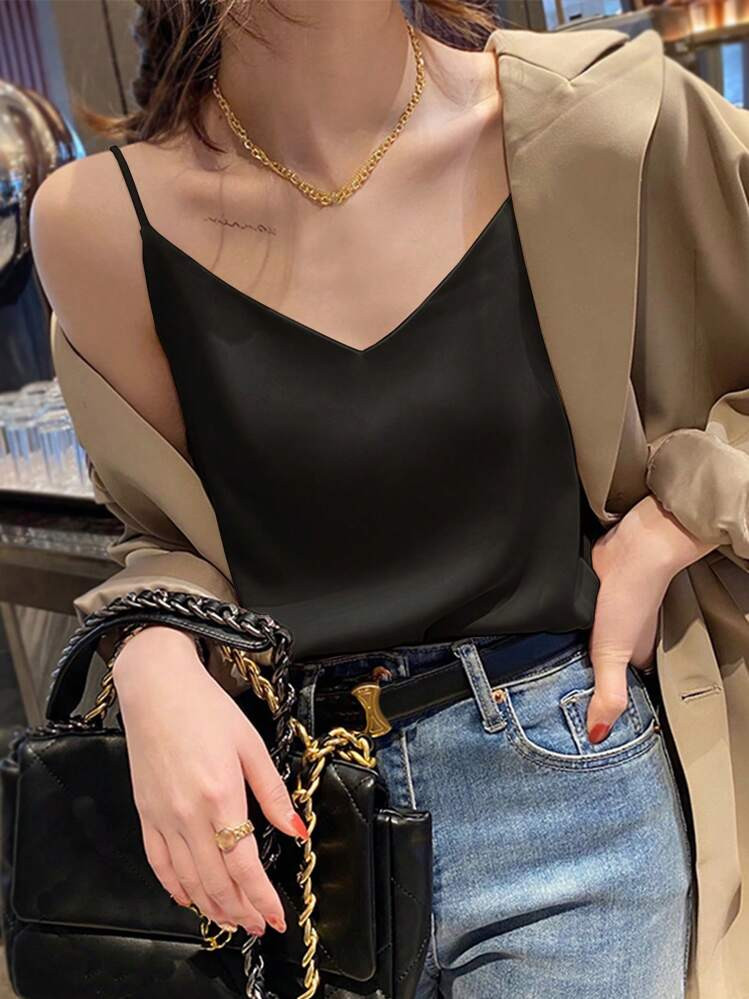 DAZY Regata De Cor Sólida Combinável | SHEIN