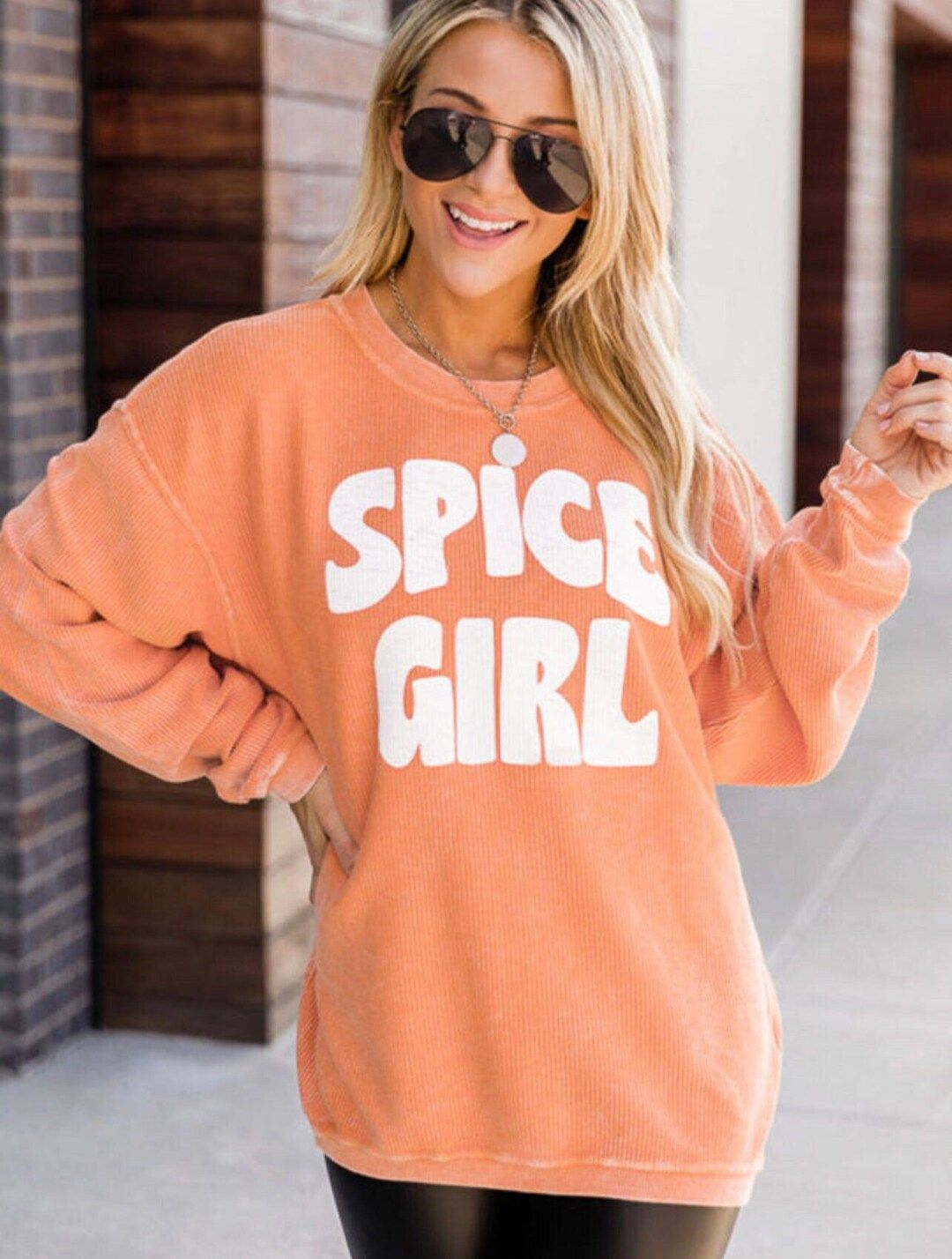 Spice Girl Graphic Sweatshirt Fall Pullover Women's - Etsy | Etsy (US)