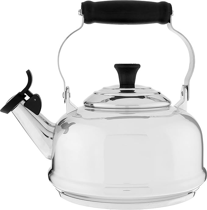 Le Creuset Stainless Steel Whistling Tea Kettle, 1.7 qt. | Amazon (US)