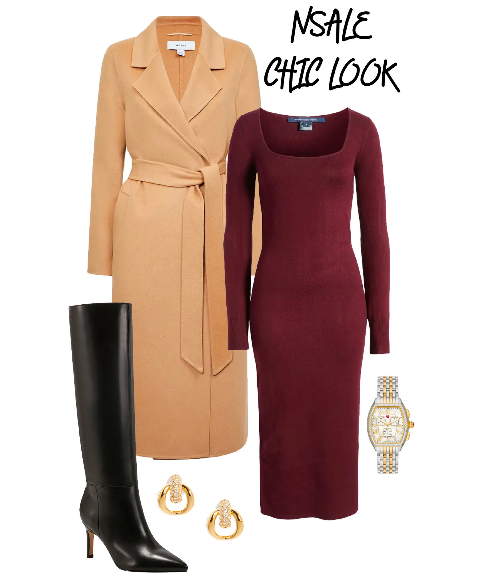 chic dress // nsale look 

#LTKsalealert #LTKxNSale