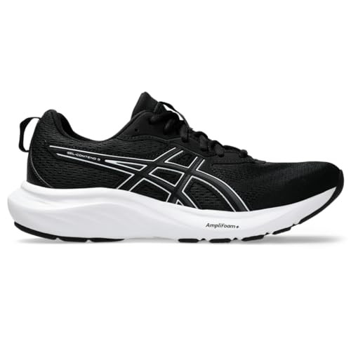 ASICS Women's Gel-Contend 9 Running Shoe, 11.5, Black/White | Amazon (US)