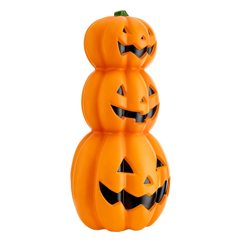 Pumpkin Blow Mold Stack, 2' | At Home