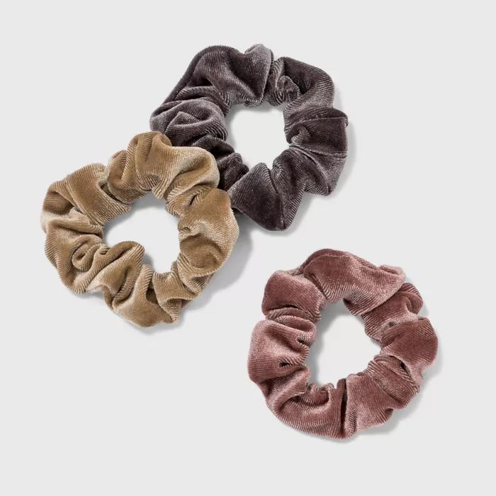 Solid Velvet Hair Twister Set 3pc - Wild Fable™ | Target