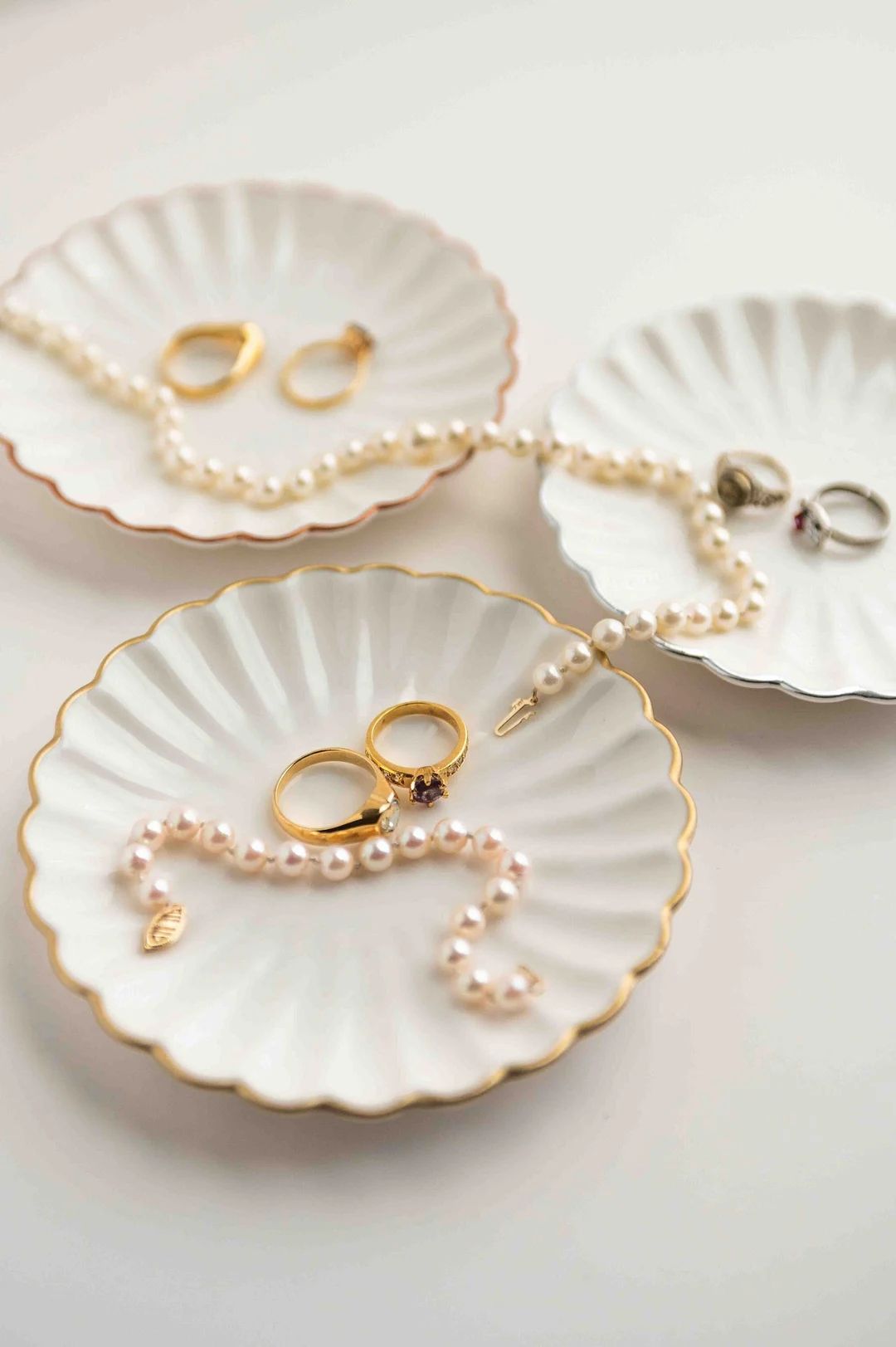 Personalized Minimalistic Ceramic Ring Dish Simple - Etsy | Etsy (US)