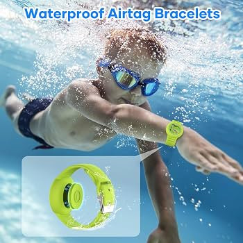 Compatible with Apple Airtag Bracelets for Kids, Waterproof Kids Wristband for Air tag Holder for... | Amazon (US)