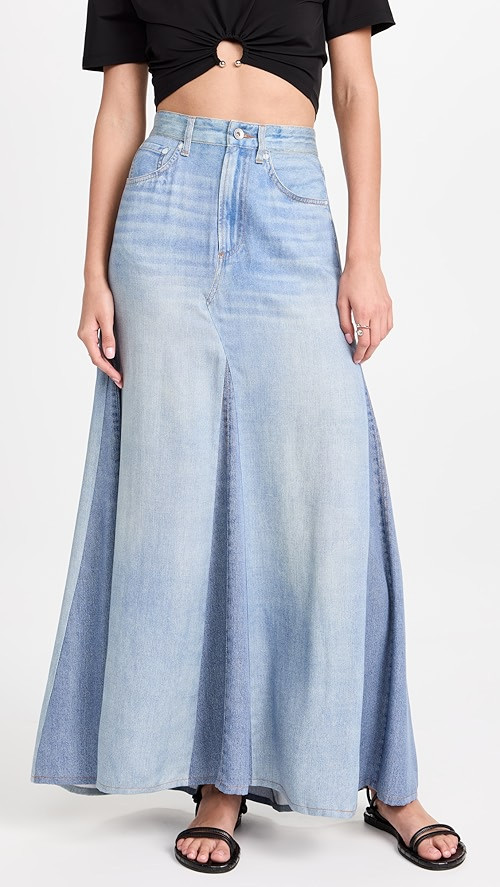 Rag & Bone Liquid Miramar Maxi Skirt | SHOPBOP | Shopbop