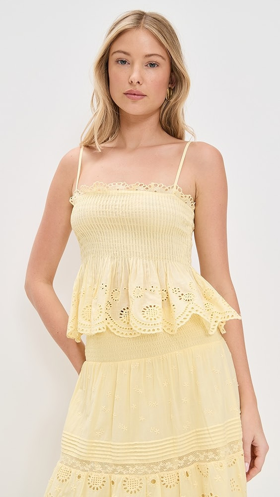 LoveShackFancy Condie Top | Shopbop | Shopbop