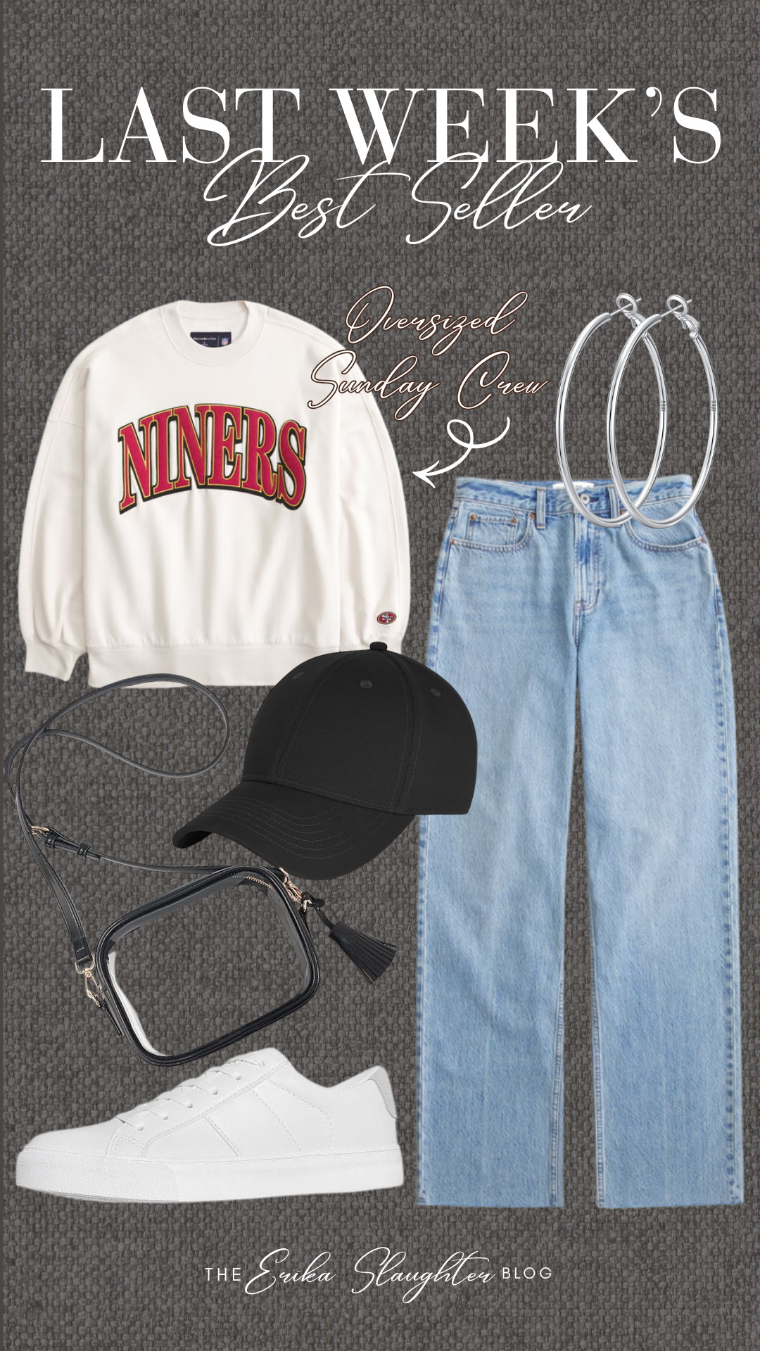 Last week’s bestseller, styled for everyday ease. The oversized Sunday crew leads the look—relaxed, timeless, and endlessly wearable. Finished with classic denim and clean essentials for an elevated casual outfit.

#LTKStyle #LTKFinds #Bestseller #EverydayWear #CasualChic #WardrobeEssentials #OversizedCrew #EffortlessStyle #LTKUnder100 #StyleInspo
 

 #LTKootd #LTKBeauty #LTKTravel