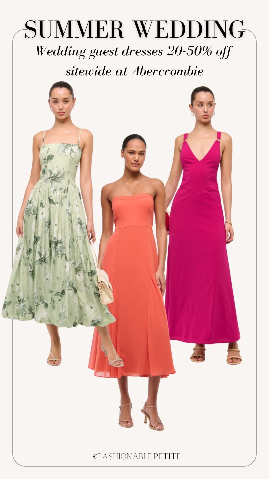 Summer wedding guest dress ideas! Up to 50% off at Abercrombie. 

Wedding outfit, wedding guest, summer wedding, wedding guest dress, Abercrombie 

#LTKWedding #LTKSaleAlert