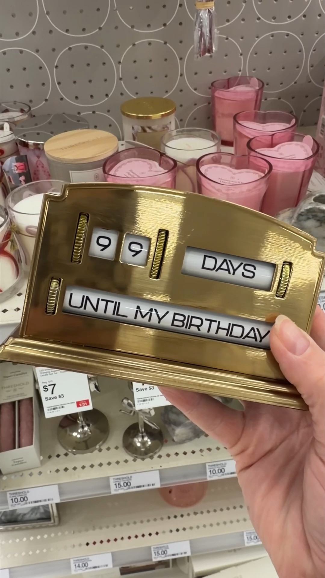 Obsessed is an understatement 😍✨ This one-and-done countdown calendar is such a classy way to celebrate all the moments 🤍

You simply dial in the number of days and move the dial to the event — so easy and so fun 🙌 Simple, reusable, and looks beautiful styled on a shelf, console, or countertop.



#LTKHome #LTKFinds #LTKFamily #HomeDecorFinds #NeutralHome #SeasonalDecor #HomeInspo #DecorIdeas #DecorLovers

#LTKSeasonal #LTKHome