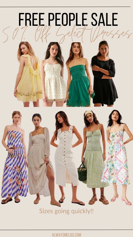Free People has an awesome sale on select dresses! Rounding up some of my favorites. Perfect summer dresses!

Free People
Summer Dresses
Sale Alert

#LTKSaleAlert #LTKSeasonal #LTKStyleTip