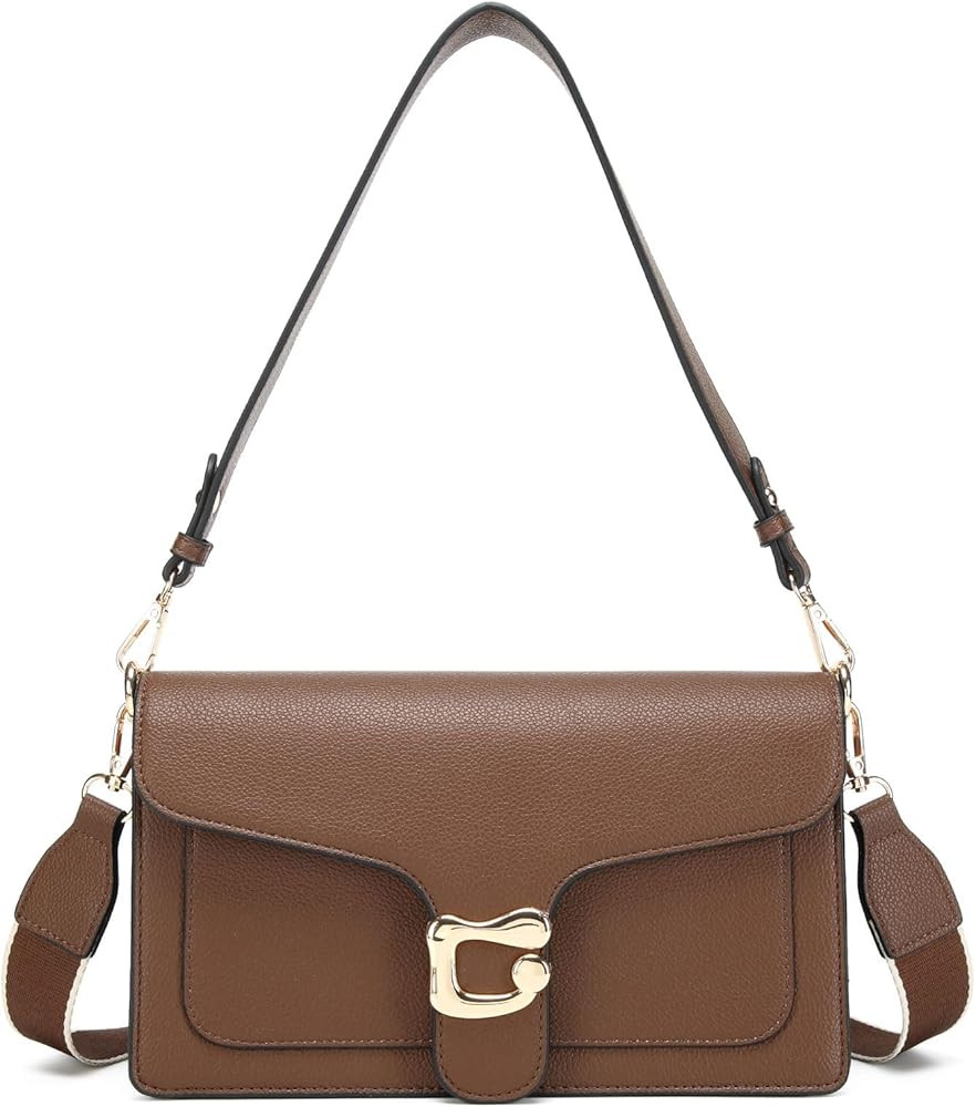 Travistar Crossbody Bags for Women Trendy - Small Cross Body Purse Shoulder Bag Leather Handbags ... | Amazon (US)