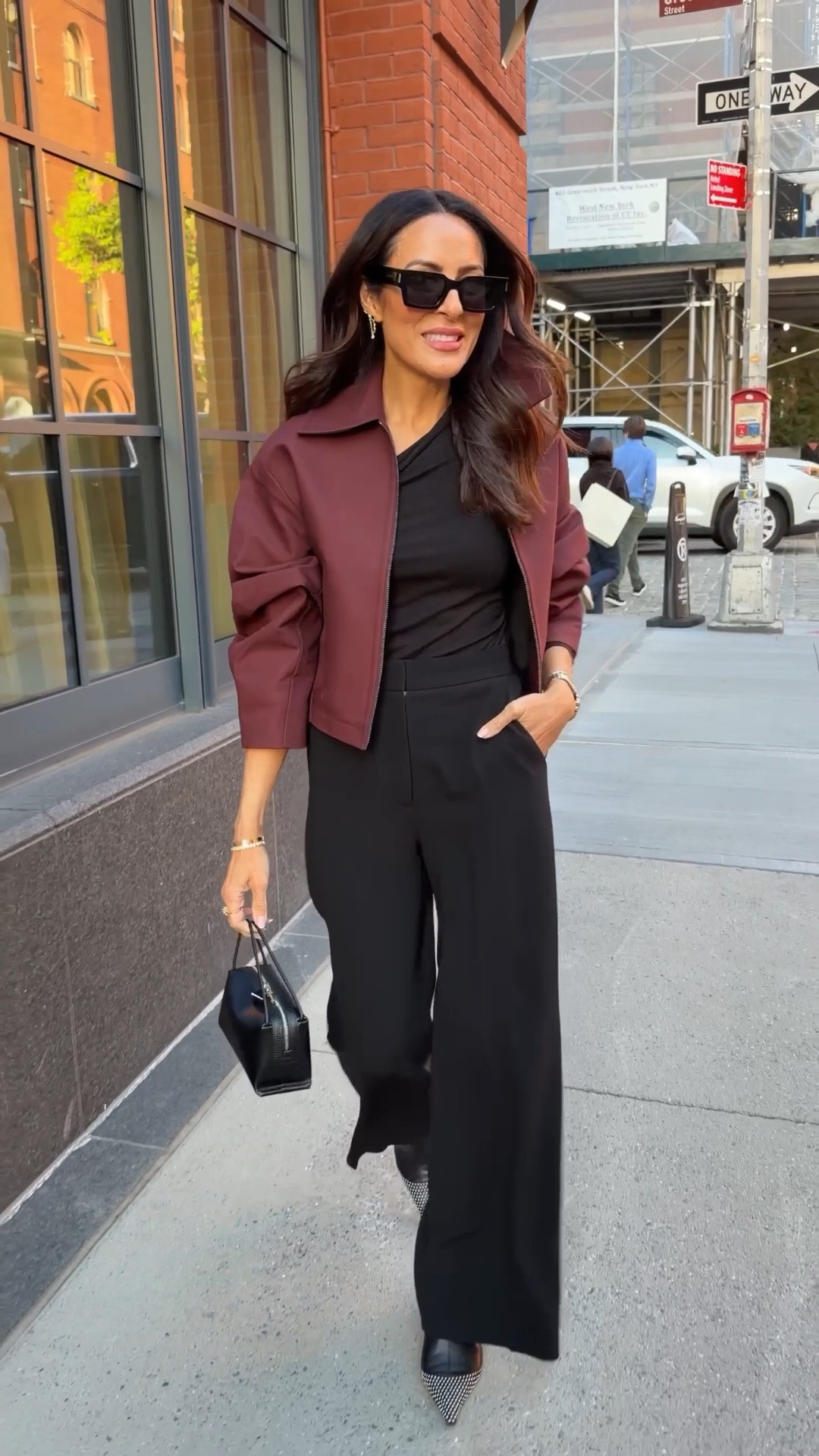 Today’s outfit of the day in NYC! 🖤
Jacket XS
Top XS

#LTKSeasonal #LTKOver40