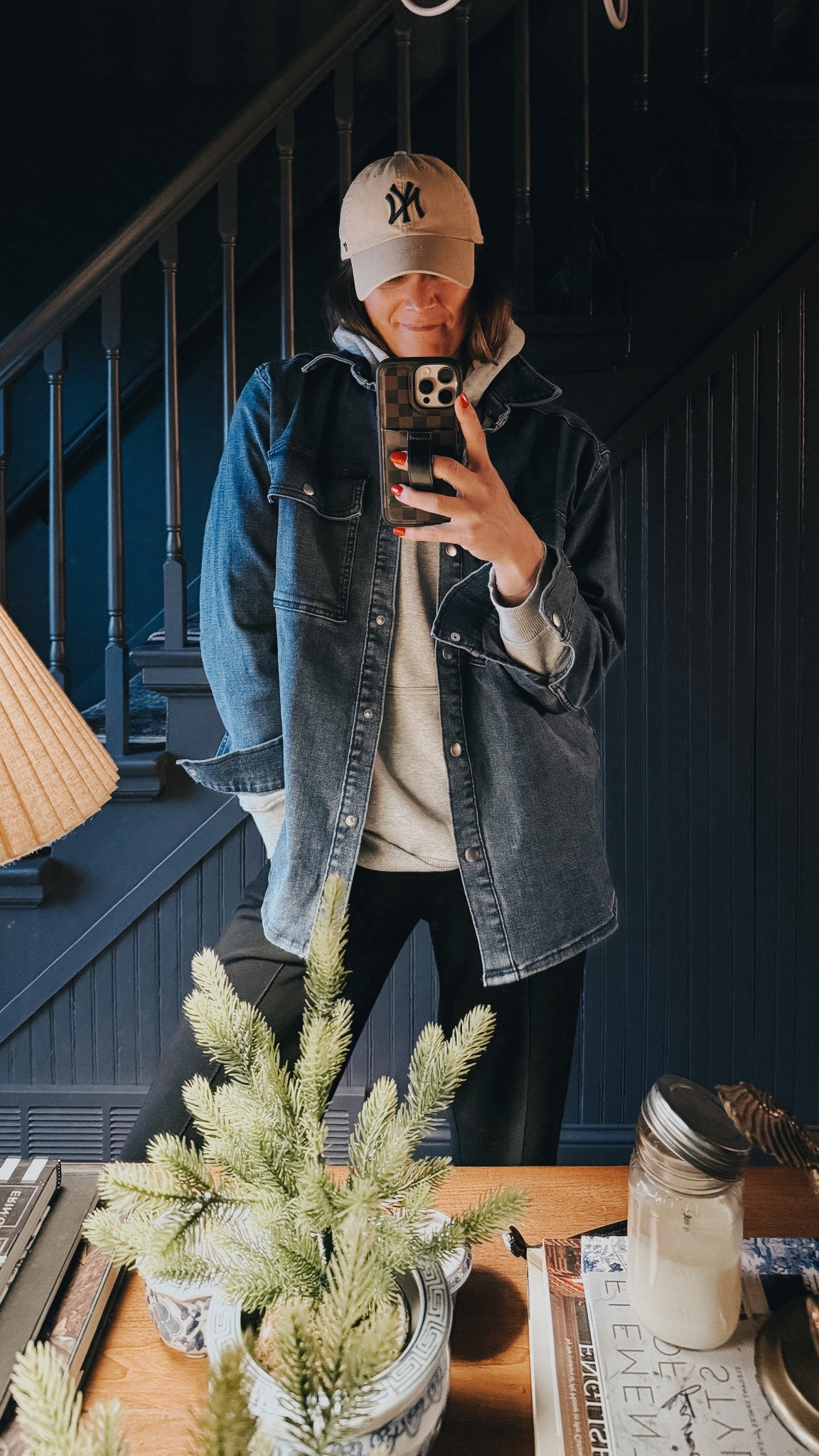 The perfect denim jacket and sweater combo! 

#denimjacket #denim #sweater #ootd

#LTKGiftGuide #LTKActive #LTKmomlife