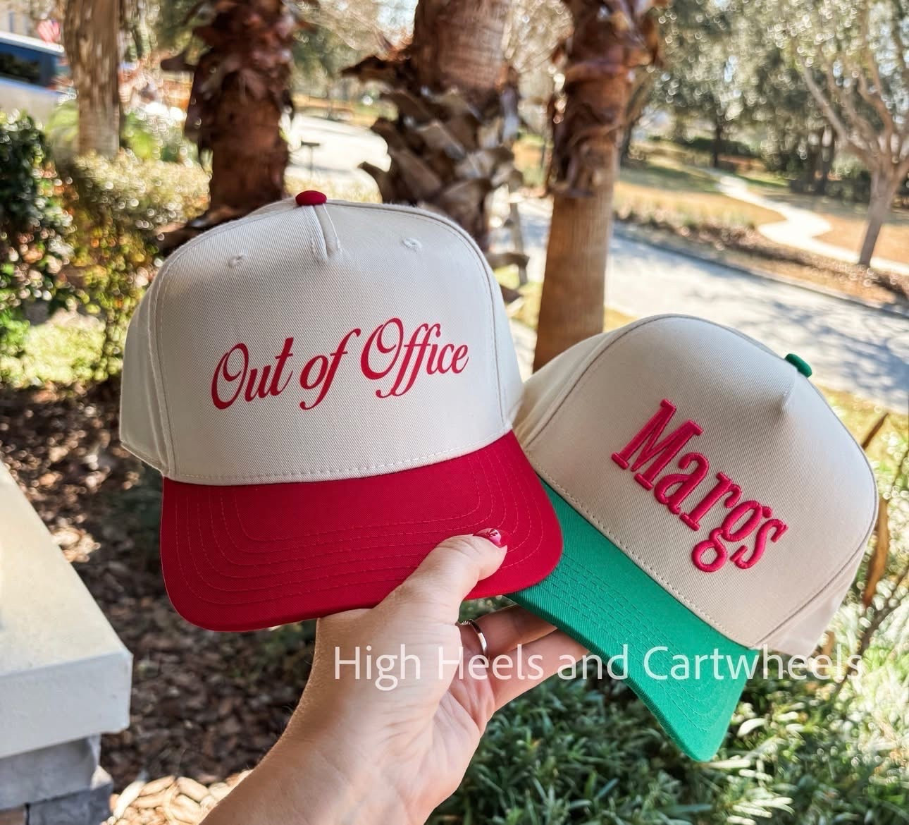Two new hats that are perfect for vacay!