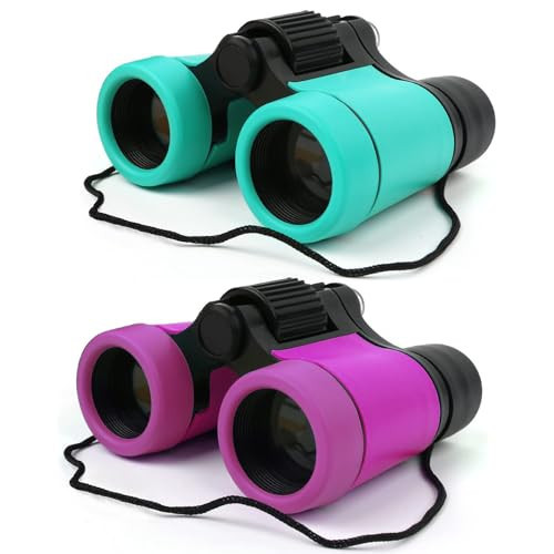 Scotamalone Kids Binoculars Shock Proof Toy Binoculars Set for Age 3-12 Years Old Boys Girls Bird Watching Educational Learning Hunting Hiking Birthday Presents | Amazon (US)