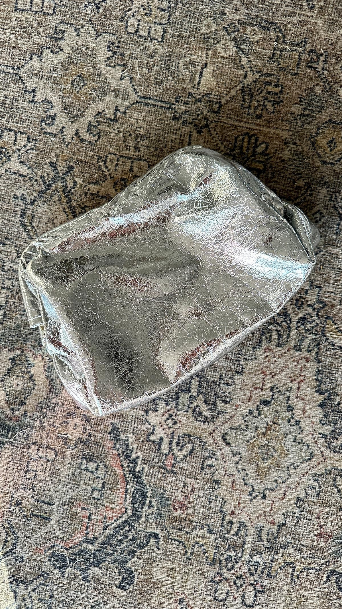 Verdusa Women's PU Leather Clutch Handbags Ruched Bag Purse | Amazon (US)