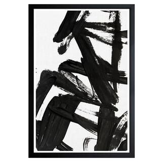 The Oliver Gal Artist Co. "Mindful Always" Framed Abstract Art Print 19 in. x 13 in. 30798_13x19_... | The Home Depot